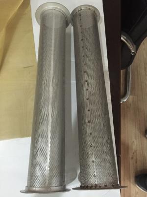 China Galvanized Steel Wire Mesh Screen Perforated Metal Pipe For Fuel Oil Filter for sale