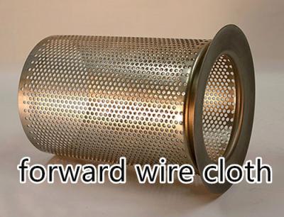 China 0.2mm - 15mm Wall Thickness Perforated Metal Tube 304 316 316L 409 Customized for sale