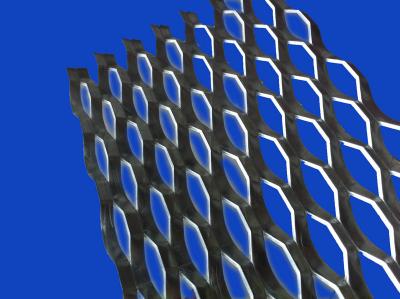 China platform grating Alloy Expanded Metal Mesh Sheet raised type for sale