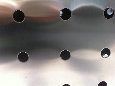 China steel Punched Perforated Metal Screen sheet For Subway Water Seepage for sale