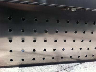 China Aluminium / Nickel Plate Perforated Metal Screen Round Hole Punch Plate for sale