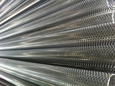 China Formed 316 Stainless Steel Perforated Metal Tube For Air Conditioning Equipment for sale