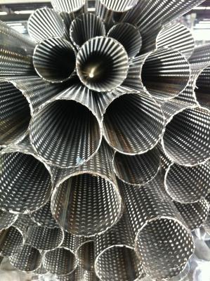 China Polished 304 / 316L Stainless Steel mesh tube Piping perforated for sale