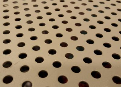 China Aluminium Perforated Metal Sheet Custom Hole Shape For Mechanical Device Protection for sale