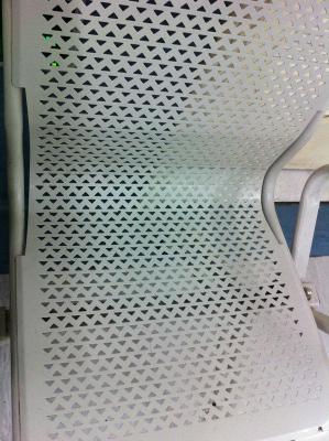 China Low Carbon Steel Plate Perforated Metal Screens Punched For Celling / Wall for sale