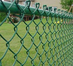 China PVC Coated Iron Wire Metal Mesh Fencing Panel For Road / School Campus Barrier for sale