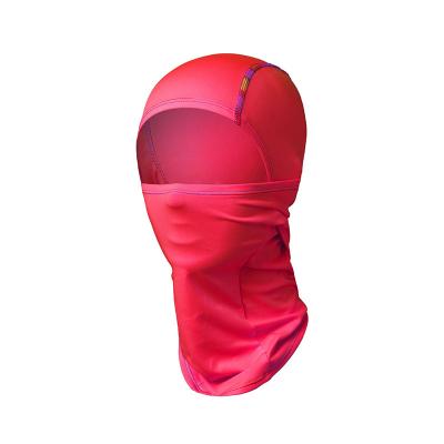 China New Arrival Breathable Cost Effective Spandex Solid Color Top Mask Recycling Riding Headgear for sale