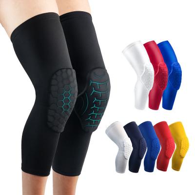 China Wholesale Optional Favorable Price Polyester Fiber Sports Popular Tight Fitting Knee Pads for sale