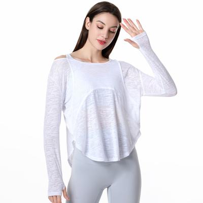 China High Cost Effective New Selling Products Breathable Long Sleeve Ladies Tops Blouse For Women for sale