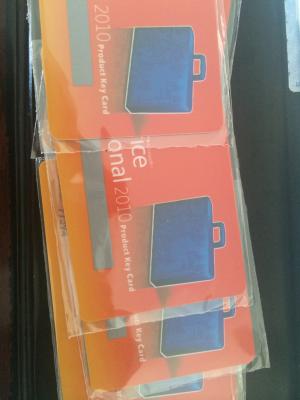 China Microsoft Office 2010 Product Key Card For Microsoft Office 2010 Professional Plus for sale