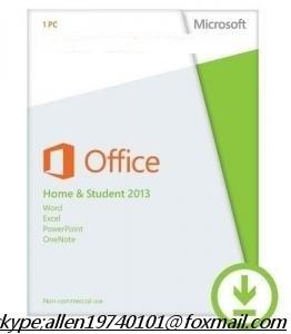 China Home & Student Microsoft Office 2013 Key Code , professional FPP Key for sale