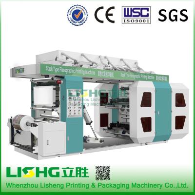 China Multi Color Flexo printing machine for Roll Paper / Plastic Film / Non Woven / Fabric for sale