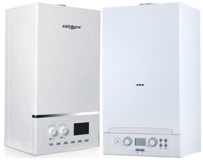 China 16kw-36kw muur Opgezette Boiler en Waterverwarmer met Hoge Thermische Efficiency Te koop