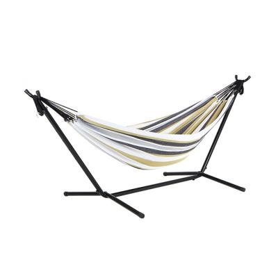 China YASN YS-4002 Comfortable Outdoor Swing Steel Hammock Chair with Stand Portable Standing Hammock for sale