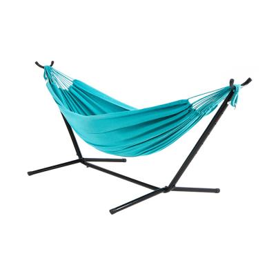 China YASN YS-4002 Comfortable Outdoor Camping Hammock Rocking Chair Canvas Hammock With Metal Stand for sale