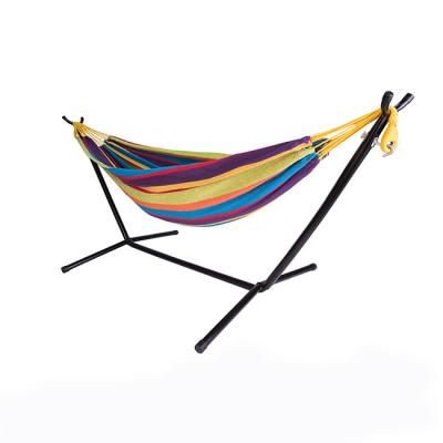 China YASN YS-4002 Soft Cotton Garden Hammock Stand Up Swing Portable Outdoor Camping Swing With Stand for sale