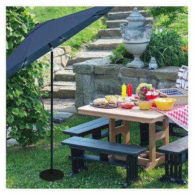 China With Lamp Pearl YASN YS-3065 Garden Large Size Garden Umbrella Large Outdoor Umbrella Umbrellas for sale