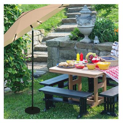 China With Lamp Pearl YASN YS-3065 Wholesale Parasol Umbrellas Large Outdoor Patio Umbrellas for sale