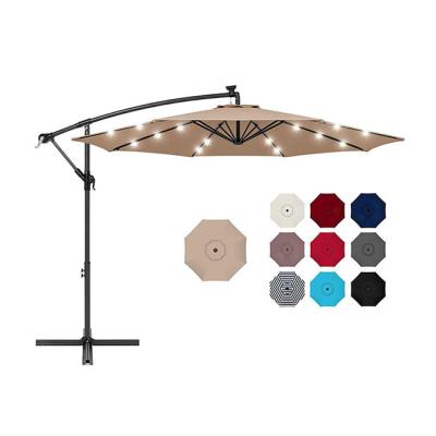 China Wholesale YASN YS-3069 Modern Sun Umbrellas Cantilever Garden Led Patio Umbrellas Umbrella Outdoor Patio for sale