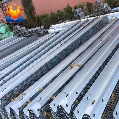 China Road Steel Guardrail W Beams Highway Shandong Highway Roadside Guardrail Machine Guardrail For Sale for sale