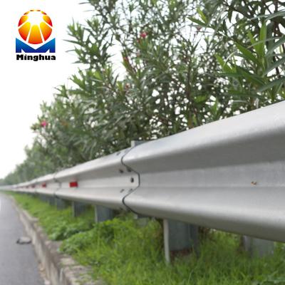 China Chinese Modern Guardrail Road Safety Barrier Stainless Steel Fence Road Chinese Suppliers Flex Beam Guardrail for sale