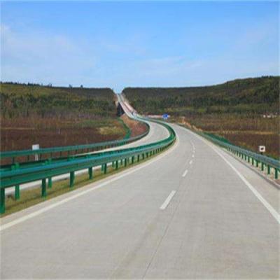 China Modern Highway Guardrail Galvanized Double Steel Wave Road Safety Barrier Guardrail Construction Details Companies for sale