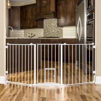 China Breathable Indoor Pet Fencing Cheap Price Pet Dog Fence Playpen Safety Shorts Acrylic Wrought Iron Fence for sale