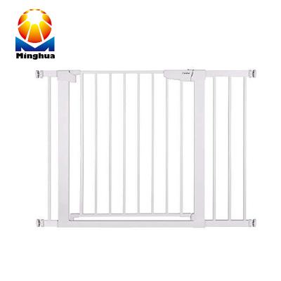 China Modern Magic Standard Adjustable Metal Mesh Child Baby Kids Safety Dog Pet Indoor Magnetic Barrier for sale