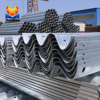 China Hot Selling Easily Assembled 2022 Two Wave Protective Fence For Outdoor Protective Steel Fence for sale