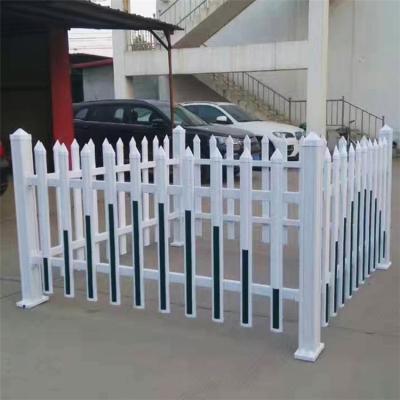 China Easily Assembled Exterior Steel Portable Fence Hardware Wrought Iron PVC Fence Panels for sale