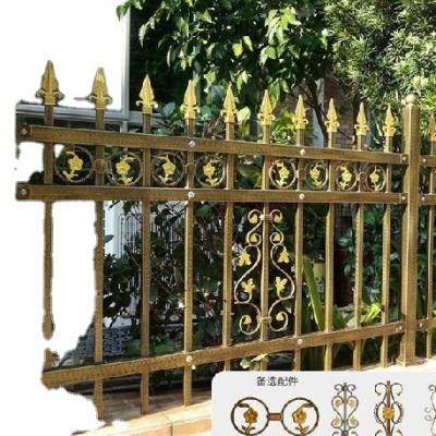 China Factory Direct Selling Anti Climb Traditional High Quality Commercial Safety Zinc Steel Fence for sale