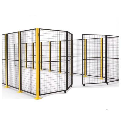 China Privacy Metal Workshop Gym Fencing Temp Construction Site Barrier From China Wire Mesh Warehouse Insulation Separation Fencing for sale