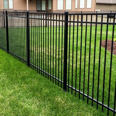 China Hot Sales Wholesale Rot Proof Minghua Factory Outdoor Garden Fence Zinc Steel Guardrail for sale