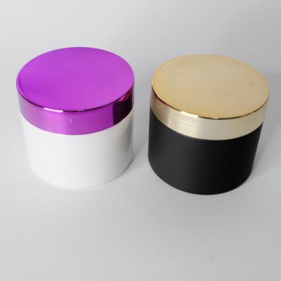 China Cosmetic Luxury Plastic Bottles Bath Salt Jars For Cosmetics Packaging for sale