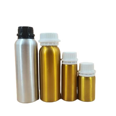 China Leak Proof Shipping and Handling 50ml 100ml 250ml 500ml 1000ml 1L High Quality Aluminum Essential Oil Bottle With Tamper Proof Ca p Wholesale for sale