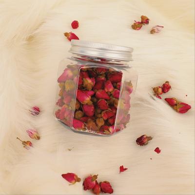 China Popular Square 500ml Plastic Pet Food Jars 200ml Food Grade Hexagon Transparent Plastic Jar for sale