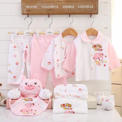 China Antibacterial Newborn Baby Sleepwear Gift Package Clothes Newborn Suit Baby Products Gift 0-1year Baby Boy Clothing Set Newborn for sale