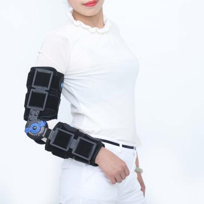 China Physiotherapy Rehabilitation Support Device (Normal) Adjustable Postoperative Elbow Brace for Fracture Fixation and Muscle Strain for sale