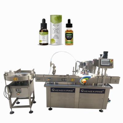 China Factory Price Automatic E-liquid Filling Machine Price Electronic Cigarette Liquid Filling Production Line for sale