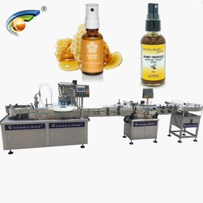 China Chemical Customized 30ml Bottle Propolis Spray Filling Machine Line, 20ml Propolis Spray Filling Machine à venda