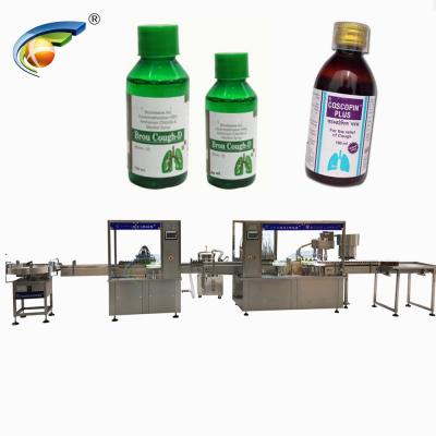 China Food discount price sugar syrup filling machine, syrup filling and labeling machine for sale