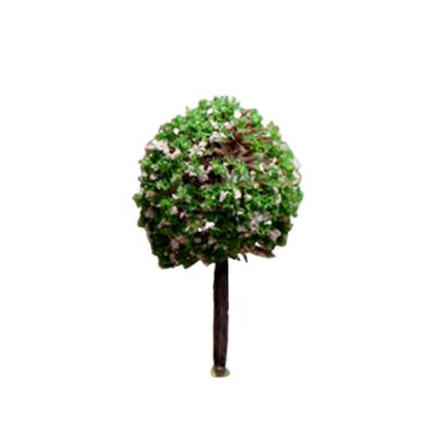 China PVC Landscape Decorations Micro Simulation Tree 5 Colors Flower Fleshy Ball Plants Props for sale