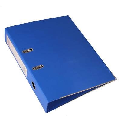 China Eco-friendly A4 Lever Arch File Cover Clipboard Paper Document Storage Folder With Double Stationary Paper Clips Desk for sale