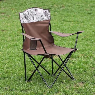 China Wholesale Outdoor Used Outdoor Chairs Folding Fishing Chair Picnic Camping Portable Beach Folding Chair for sale