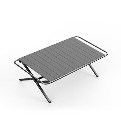 China Camping Portable Folding Table PANEL Aluminum Alloy Rustproof Lightweight Aluminum Alloy Camp Folding Board for sale