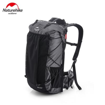 China Tear Resistant Nylon 420D Fabric Upgraded Camping 40+5L 60+5L Hiking Backpack Travel 1.16kg Ultralight Large Capacity Waterproof Outdoor Backpack for sale