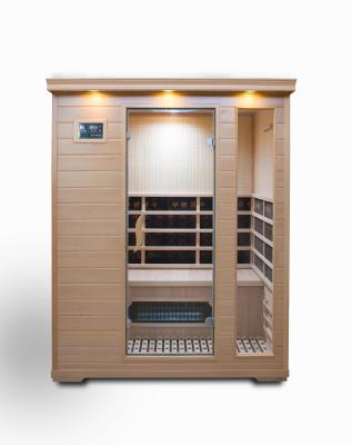 China Computer Control Panel Light Wave Sauna Room Steam Bath Far Infrared Electric Dry Household for sale