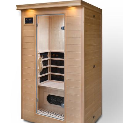 China computer control panel sweat steam bath sauna room fumigation detox sweat house steam sauna room home for sale