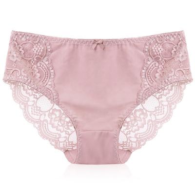 China High waist nylon new design antibacterial high quality panties plus size sexy fat women transparent panties for sale