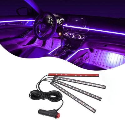 China Automotive Lighting System RGB Car Accessories Interior Decorate Atmosphere Light Led Strips Ambient Light In Car. for sale